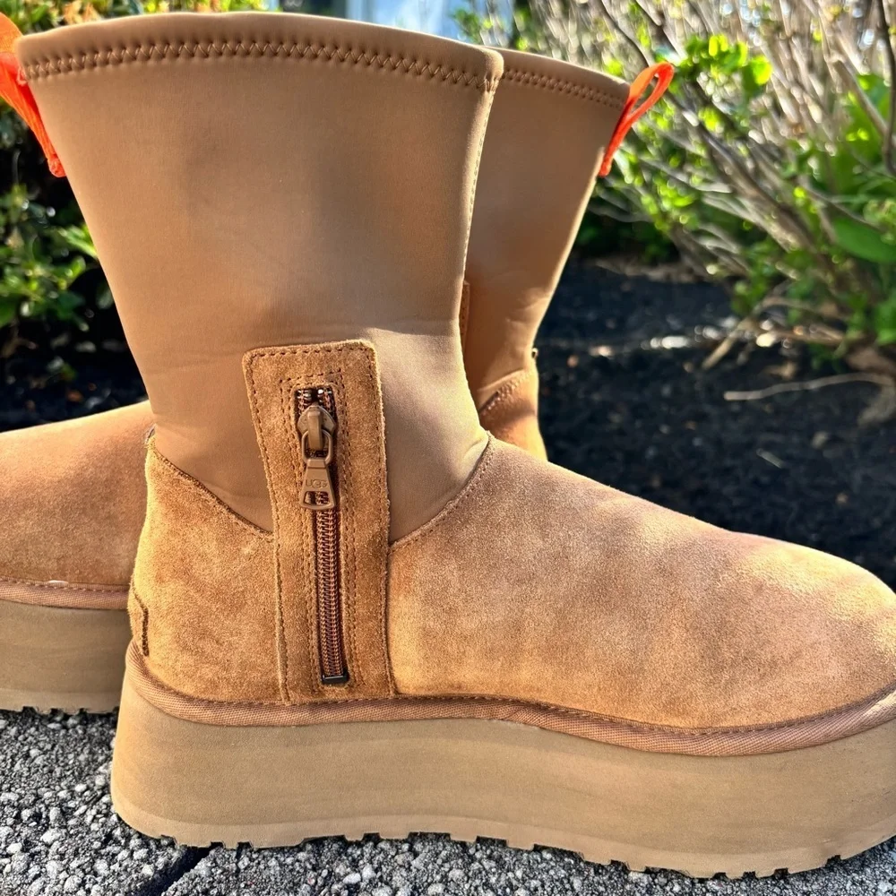 UGG NEW Classic Dipper Platform Boots Size 10